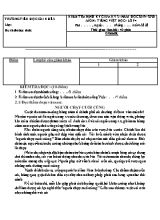 Đề kiểm tra định kỳ giữa học kỳ 2 môn Tiếng Việt đọc Lớp 4 - Năm học 2019-2020 - Trường Tiểu học Cái Khế 2 (Có đáp án)